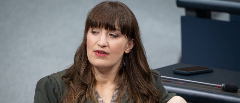 Heidi Reichinnek im Bundestag.