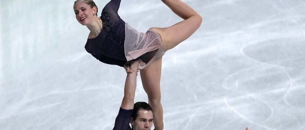 Minerva Hase und Nikita Volodin belegen im Grand-Prix-Finale den dritten Platz.