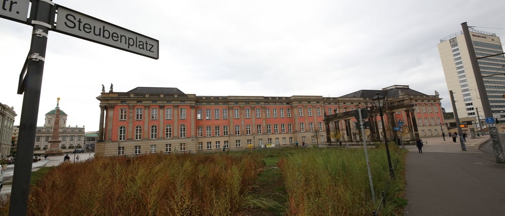 Der Steubenplatz in Potsdam.