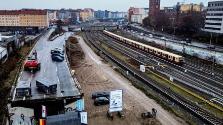 Die alte Westendbrücke war im April abgerissen worden.