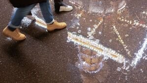 Die Glättewarnung für Berlin gilt bis zum Samstagmorgen. (Symbolbild)