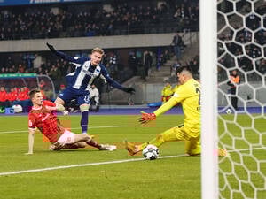 Unwiderstehlich. Nach einem Sololauf über 78 Meter traf Marten Winkler im Pokalspiel gegen Kaiserslautern zum zwischenzeitlichen 2:0.