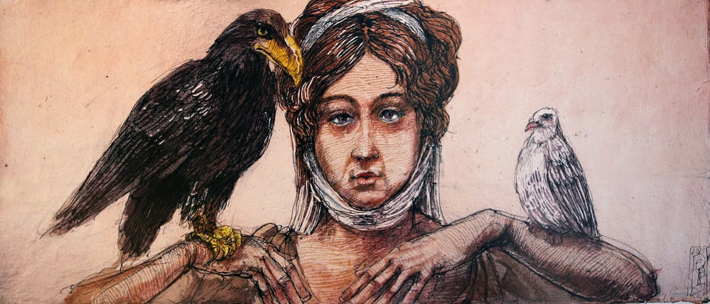 Bei Karrikaturist Rainer Ehrt steht das Jahr 2026 ganz im Zeichen von Königin Luise.