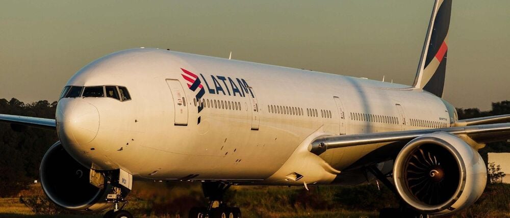 Verletzt wurde bei dem Vorfall niemand, teilte die Fluggesellschaft LATAM mit. (Archivbild)