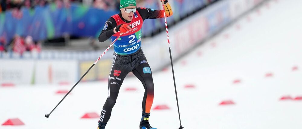 Wendelin Thannheimer hat beim Weltcup in Trondheim den zweiten Platz belegt. (Archivbild)