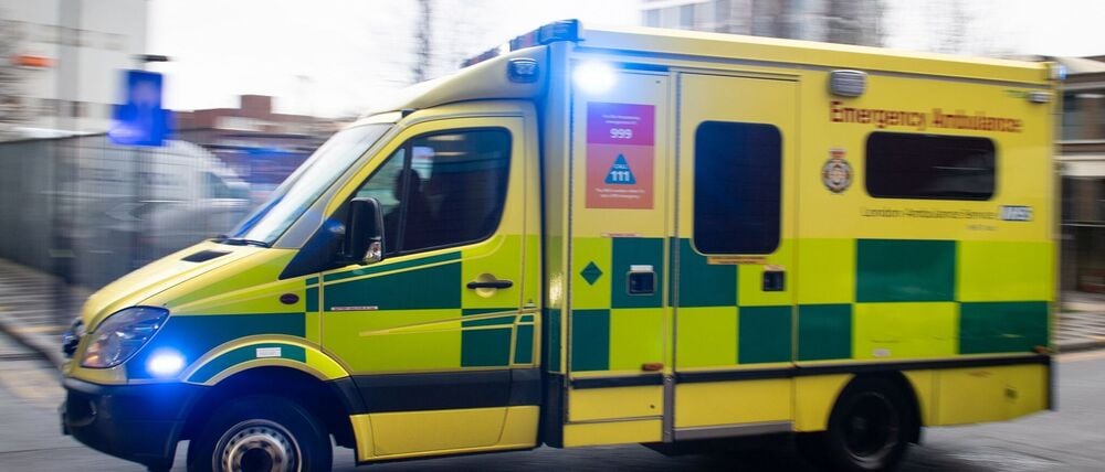 Rettungswagen in Großbritannien (Archivbild)