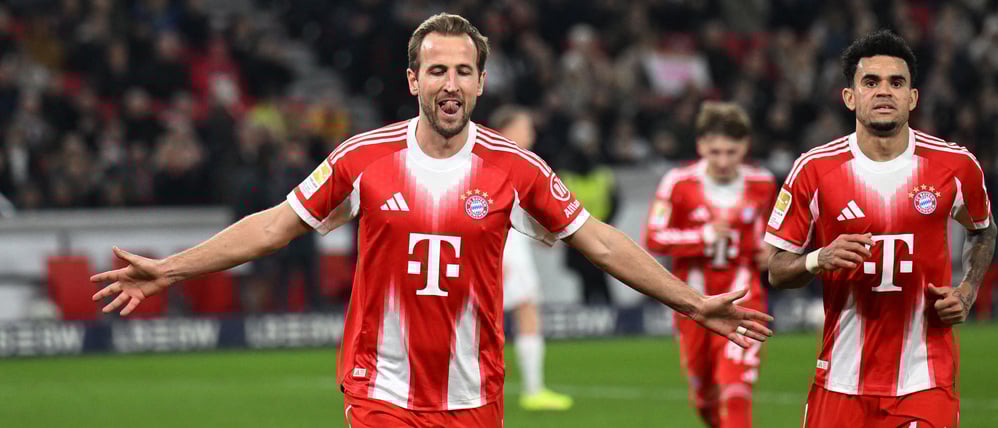 Harry Kane hatten einen kurzen, aber erfolgreichen Arbeitstag in Stuttgart.