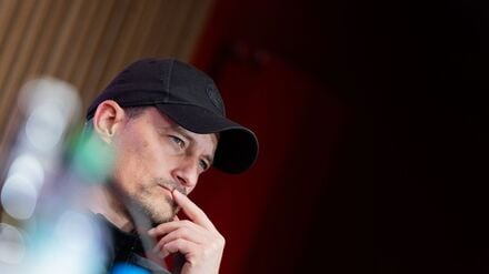 Alexander Blessin äußerte auf der Pressekonferenz nach dem Spiel in Köln deutliche Kritik.