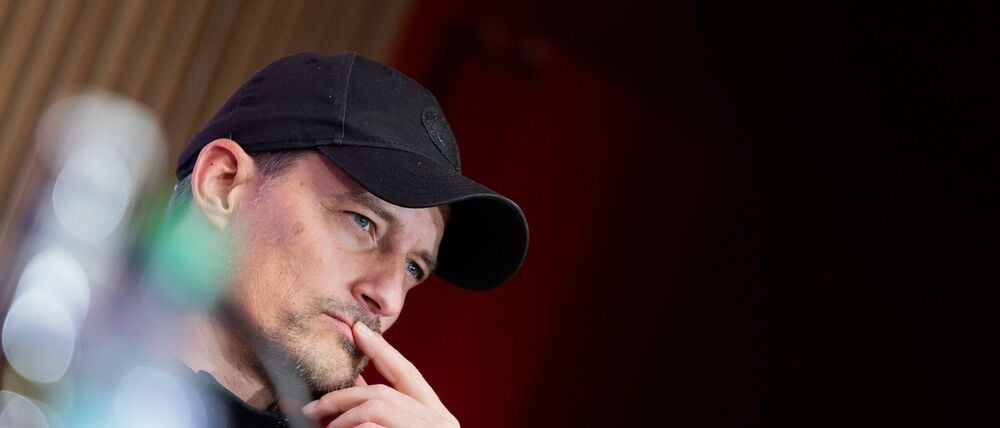 Alexander Blessin äußerte auf der Pressekonferenz nach dem Spiel in Köln deutliche Kritik. 