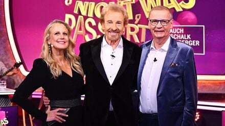 Das bisherige Trio der RTL-Show „Denn sie wissen nicht, was passiert“.