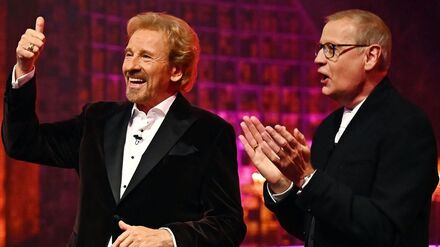 Thomas Gottschalk verabschiedet sich vom TV-Bildschirm am Samstagabend. (Handout)