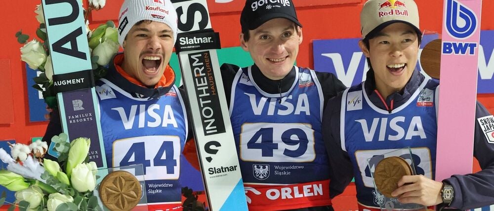 Neuer Hoffnungsträger der deutschen Skispringer: Philipp Raimund (l).
