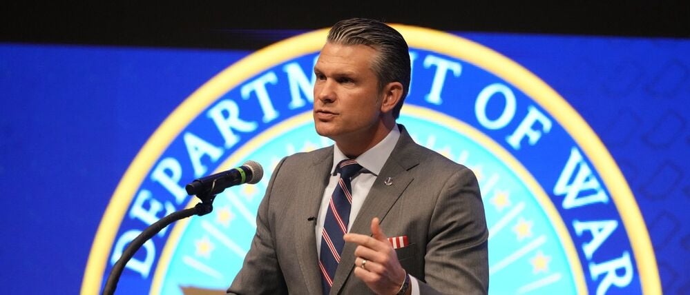 US-Verteidigungsminister Pete Hegseth.