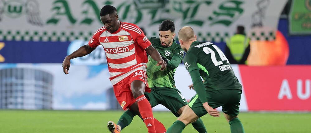 Stanley Nsokis Startelfdebüt für den 1. FC Union verlief holprig.