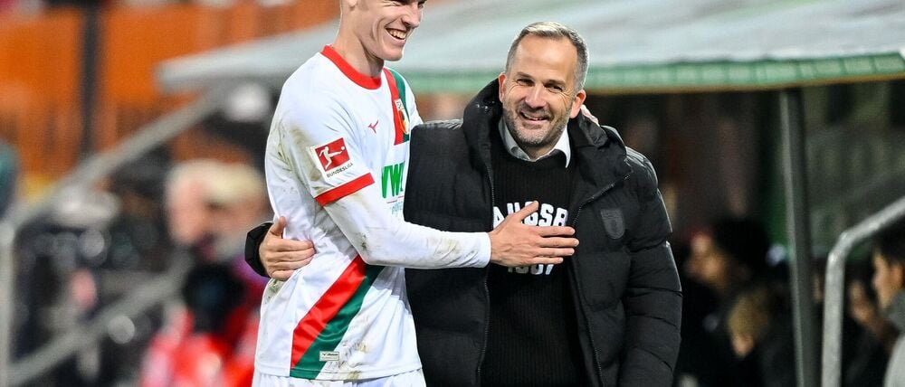 Die Laune beim FC Augsburg ist wieder blendend.