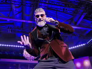 Sido bei seinem Weihnachtskonzert in der Columbiahalle.