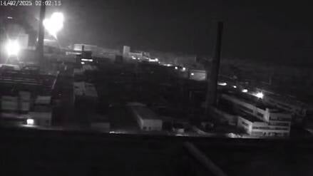 Eine russische Drohne hatte nach ukrainischen Angaben im Februar die Schutzhülle des zerstörten Reaktorblocks in Tschernobyl getroffen und beschädigt.