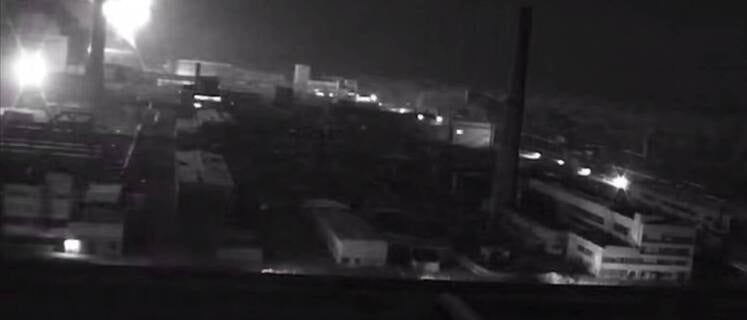 Russian drone strike damages Chornobyl nuclear shelter: Zelenskyy CHERNOBYL, UKRAINE - FEBRUARY 14: ----EDITORIAL USE ONLY - MANDATORY CREDIT - Ukrainian President VOLODYMYR ZELENSKYY S SOCIAL MEDIA / HANDOUT - NO MARKETING NO ADVERTISING CAMPAIGNS - DISTRIBUTED AS A SERVICE TO CLIENTS---- A screen grab from a video shared by the Ukrainian President Volodymyr Zelenskyy shows a Russian drone hit the protective shelter of the destroyed fourth power unit at the Chornobyl Nuclear Power Plant, in Chernobyl, Ukraine on February 14, 2025. A Russian drone struck the protective shelter of the destroyed fourth power unit at the Chornobyl Nuclear Power Plant, causing significant damage, Ukrainian President Volodymyr Zelenskyy claimed on Friday. T PUBLICATIONxNOTxINxTURxUSAxCANxUKxJPNxITAxFRAxAUSxESPxBELxKORxRSAxHKGxNZL Copyright: x2025xAnadoluxVolodymyrxZelenskyyxSocialxmediax