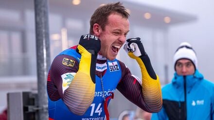 Freude pur: Felix Loch