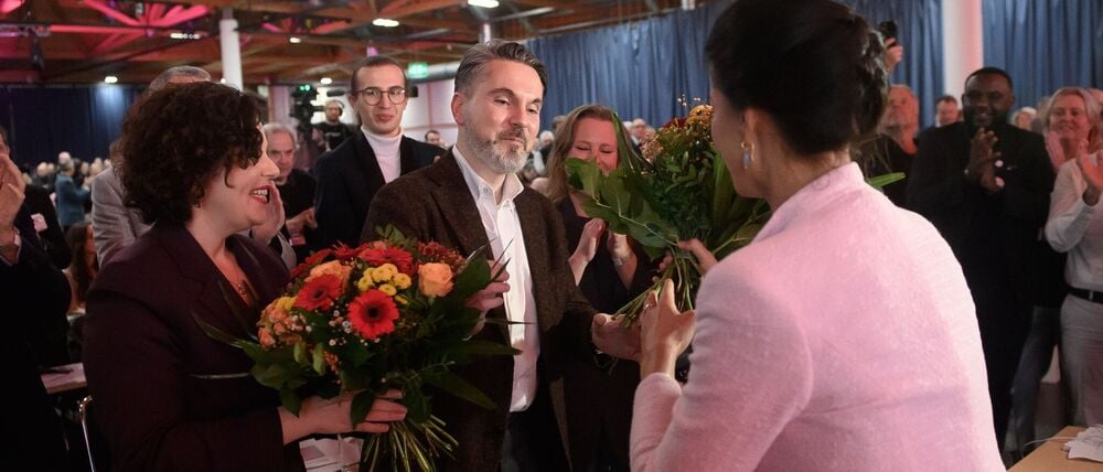 Führungswechsel beim BSW: Wagenknecht hat die Spitze abgegeben, Fabio De Masi und Amira Mohamed Ali übernehmen im Duo.