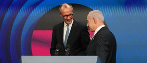 Israeli Prime Minister Benjamin Netanyahu und Bundeskanzler Friedrich Merz 
