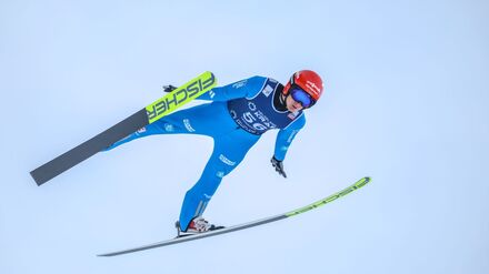 Julian Schmid hat beim Weltcup in Trondheim den dritten Platz belegt.
