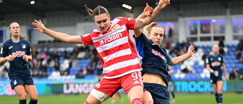 Sophie Weidauer hatte mit Union Chancen auf mehrere Treffer.