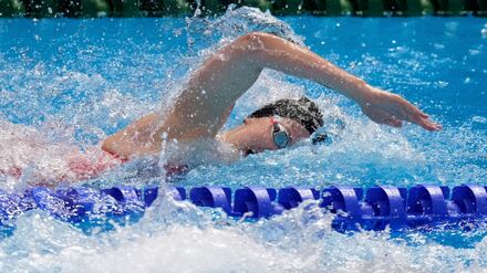 Maya Werner holte Silber über 1.500 Meter Freistil bei der Kurzbahn-EM.