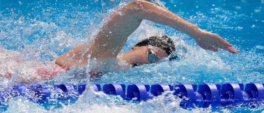 Maya Werner holte Silber über 1.500 Meter Freistil bei der Kurzbahn-EM.