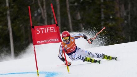 Der deutsche Skirennfahrer Fabian Gratz beim Riesenslalom von Beaver Creek.