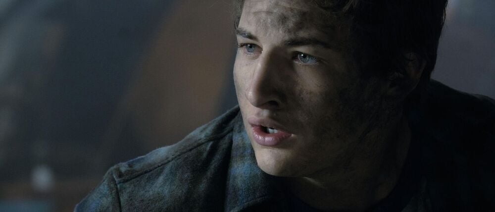 Wade (Tye Sheridan) in einer Szene aus „Ready Player One“.