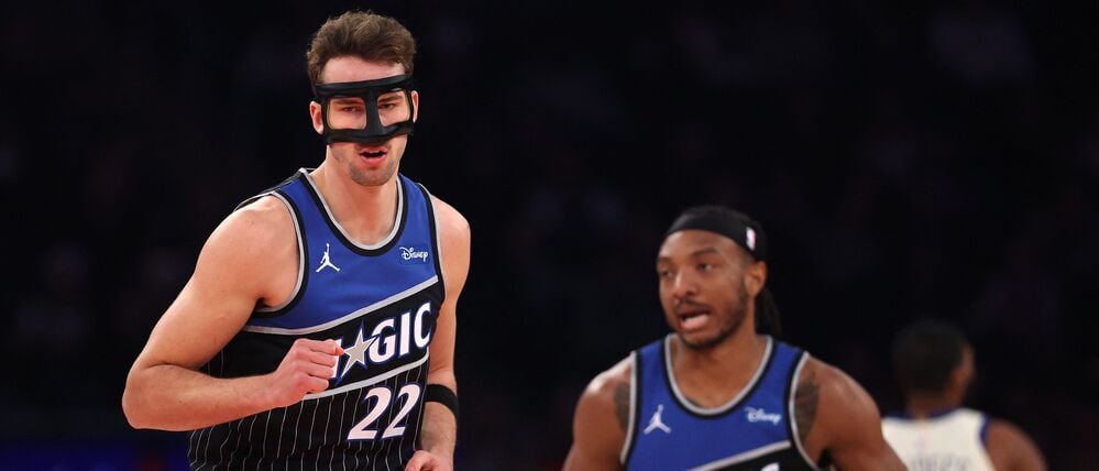 Franz Wagner glänzte zuletzt mit Maske.