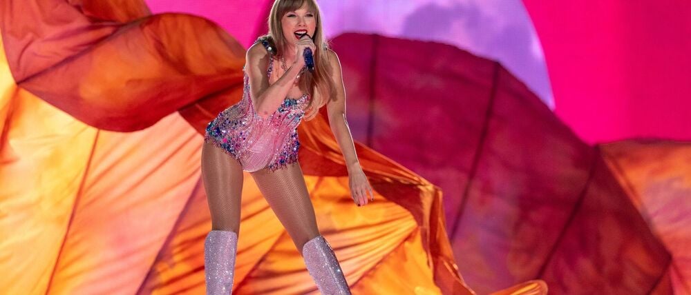 Sie steht schon wieder an der Spitze der Album-Charts: US-Sängerin Taylor Swift. (Archivbild)