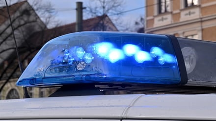 Polizeieinsatz in Potsdam.