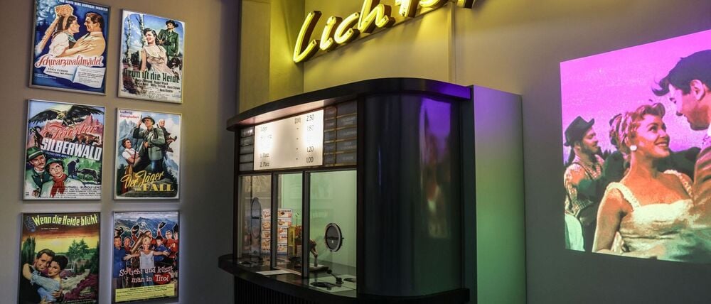 So sahen mal Kinokassen aus: Das Haus der Geschichte präsentiert einen neuen Blick auf die deutsche Geschichte.
