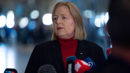 Die Bundesarbeitsministerin Bärbel Bas (SPD).