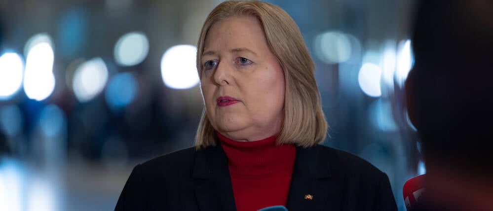 Die Bundesarbeitsministerin Bärbel Bas (SPD).