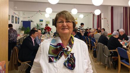 Selma Merker, Leiterin einer „Aussiedler-Gruppe“ im Märkischen Viertel.