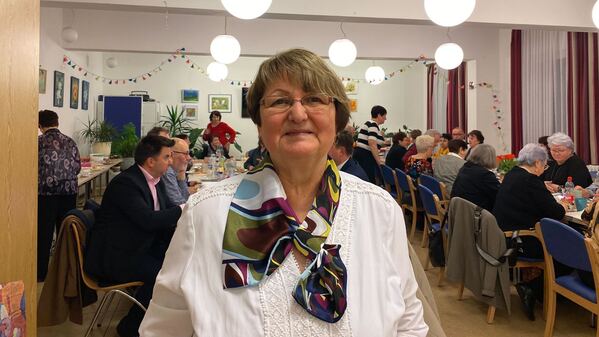 Selma Merker, Leiterin einer „Aussiedler-Gruppe“ im Märkischen Viertel.