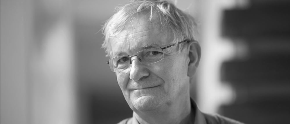 Martin Parr im Jahr 2018 im C/O Berlin. 