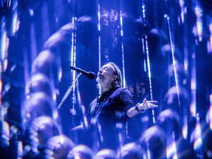Sänger Thom Yorke von Radiohead.