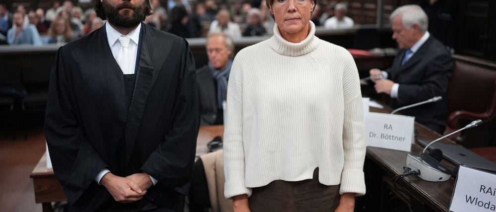 Im andauernden Ermittlungsverfahren gegen Christina Block hat die Staatsanwaltschaft Hamburg zwei weitere Beschuldigte aus Israel vernommen, außerhalb des Prozesses. (Archivbild)