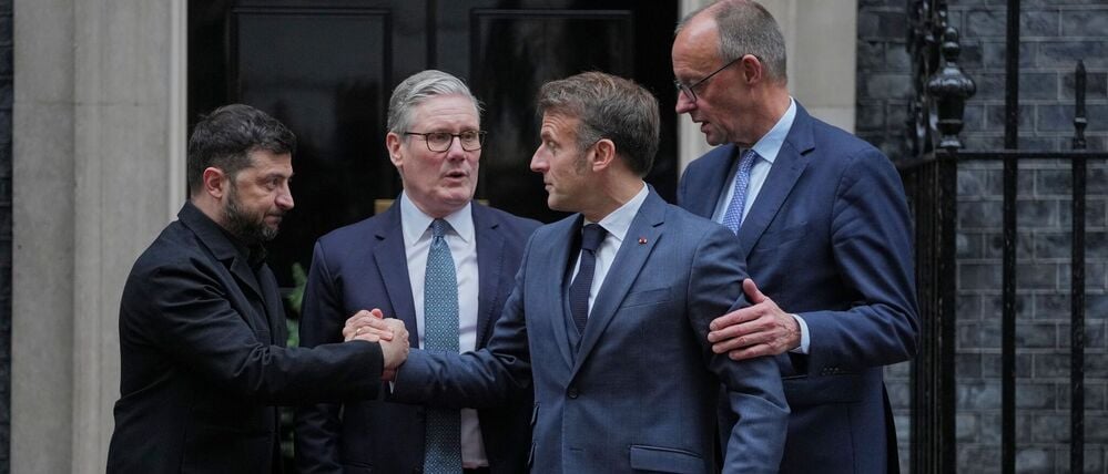 Selenskyj bleibt nach einem Gespräch in London bei seinen roten Linien.