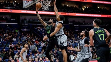 Ohne die Stars Wembanyama und Williamson sorgten die Pelicans und Spurs für beste Unterhaltung.