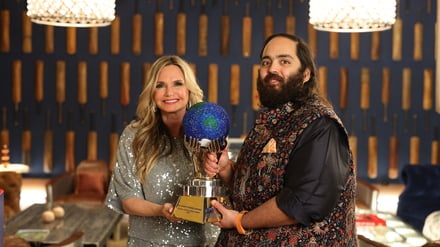 Dr. Robin Ganzert, Präsidentin und CEO der Global Humane Society, mit dem Preisträger des Global Humanitarian Award for Animal Welfare, Vantara-Gründer Anant Ambani // Weiterer Text über ots und www.presseportal.de/nr/181606 / Die Verwendung dieses Bildes für redaktionelle Zwecke ist unter Beachtung aller mitgeteilten Nutzungsbedingungen zulässig und dann auch honorarfrei. Veröffentlichung ausschließlich mit Bildrechte-Hinweis.