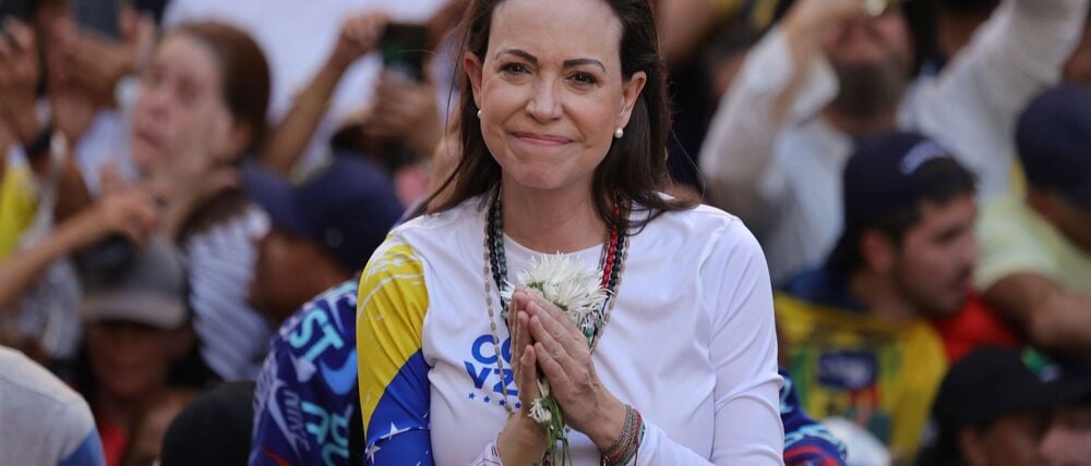 Es ist weiter unklar, ob María Corina Machado zur Nobelpreisverleihung nach Oslo kommen kann. (Archivbild)