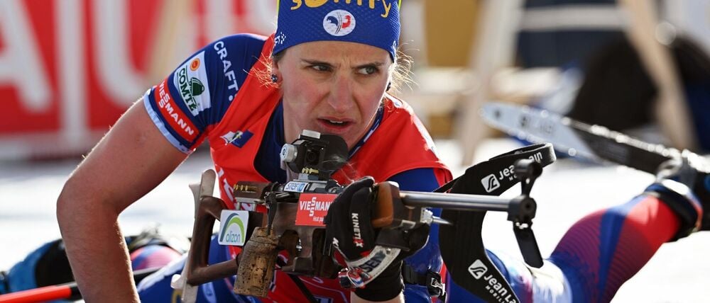 Julia Simon kehrt nach ihrer Sperre zurück in den französischen Weltcupkader. (Archivbild)