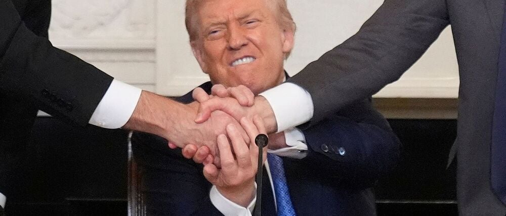 US-Präsident Donald Trump brüstet sich immer wieder, schon mehrere Kriege und große Konflikte beendet zu haben. (Archivbild)