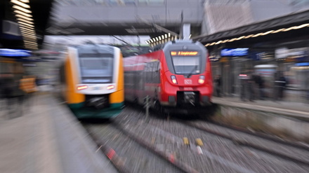 Im Potsdamer Hauptbahnhof kam es zu einer Schlägerei.