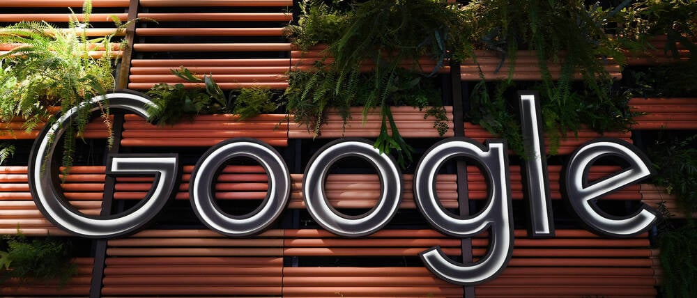 Der Google-Sitz in Manhattan, New York.